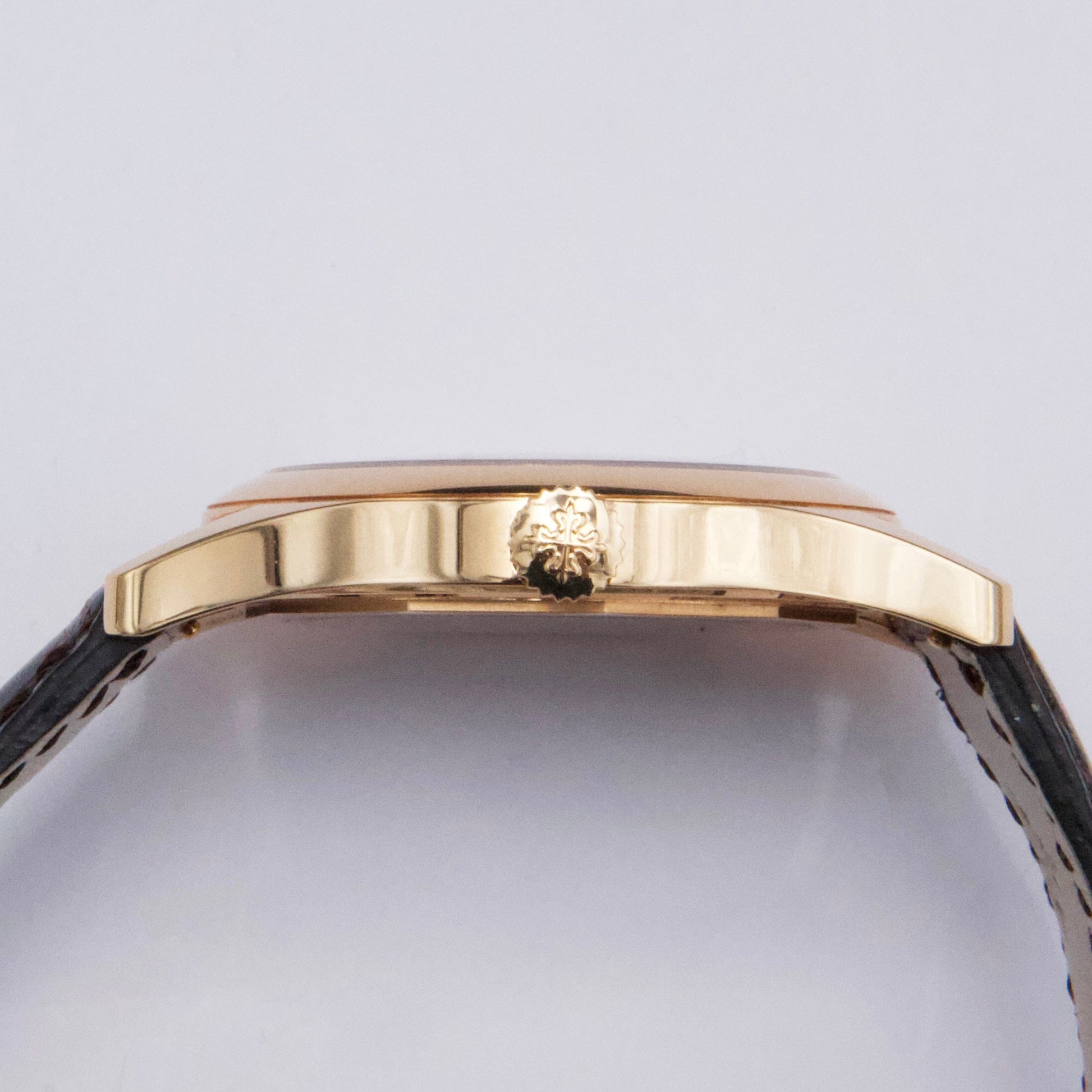 Patek Philippe Calatrava 6000R Brown Dial 18K Rose Gold Mens Watch - Watches