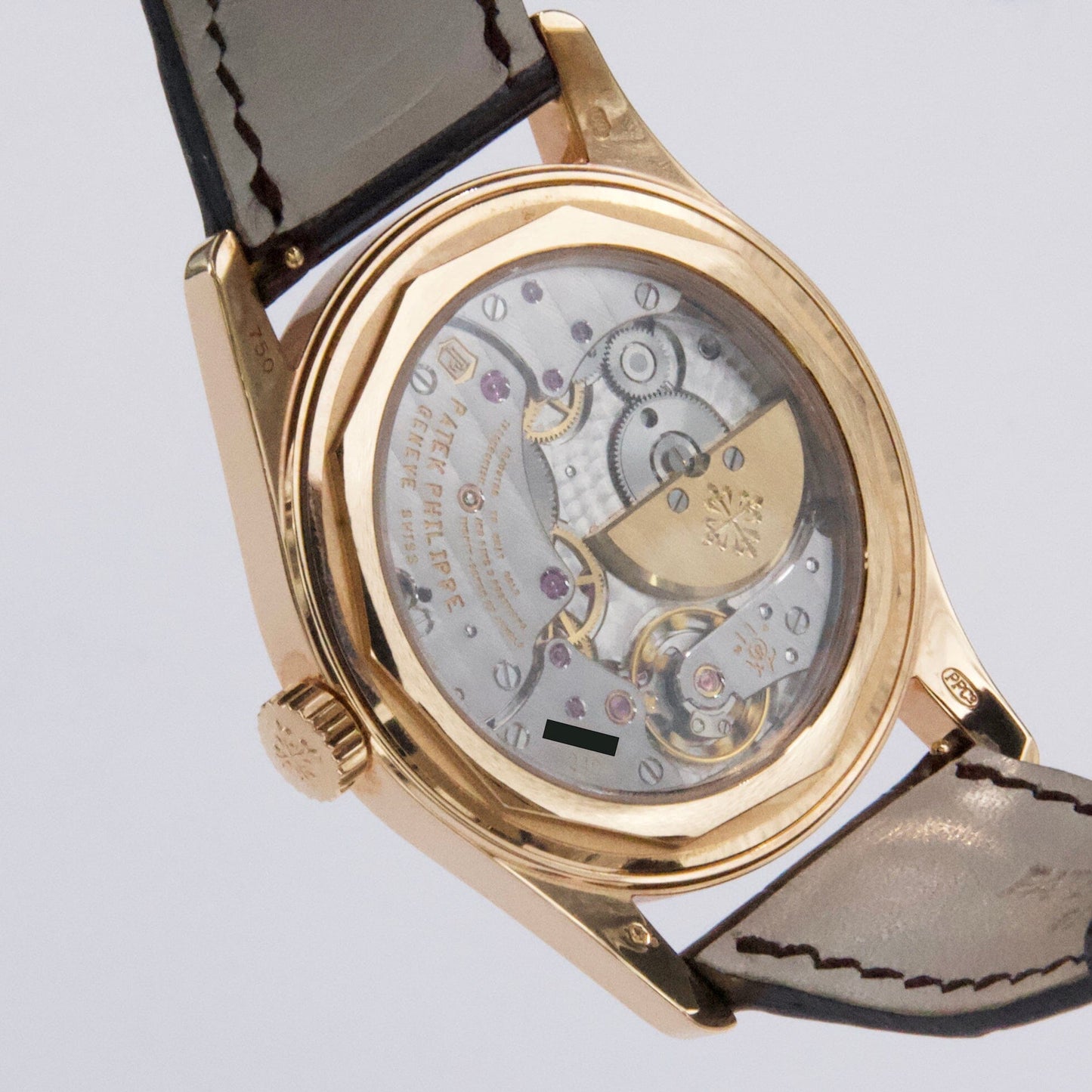 Patek Philippe Calatrava 6000R Brown Dial 18K Rose Gold Mens Watch - Watches
