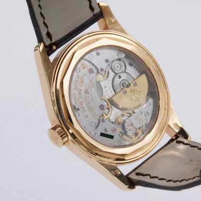 Patek Philippe Calatrava 6000R Brown Dial 18K Rose Gold Mens Watch - Watches