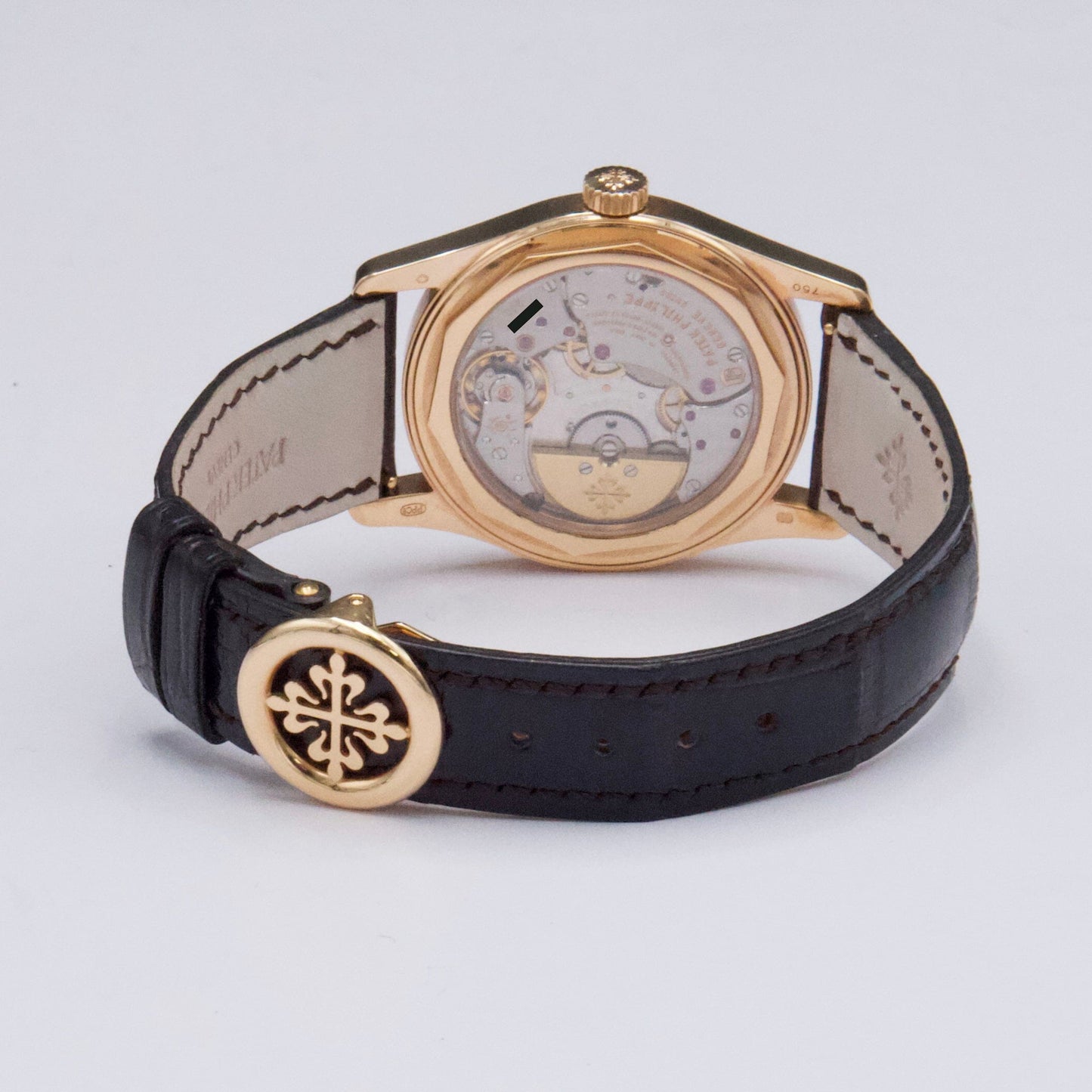 Patek Philippe Calatrava 6000R Brown Dial 18K Rose Gold Mens Watch - Watches