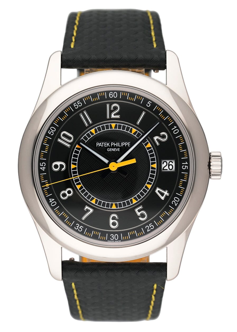 Patek Philippe Calatrava 6007G-001 Yellow Mens Watch Box Papers - Watches