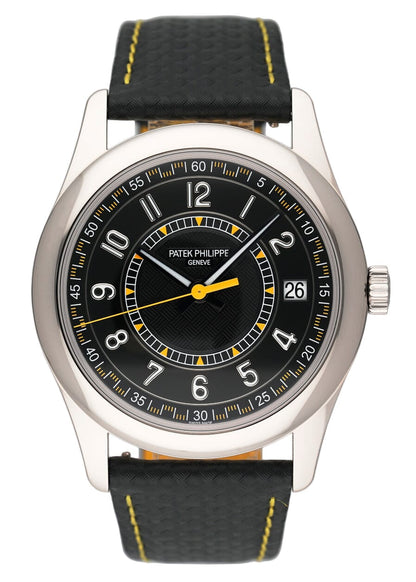 Patek Philippe Calatrava 6007G-001 Yellow Mens Watch Box Papers - Watches