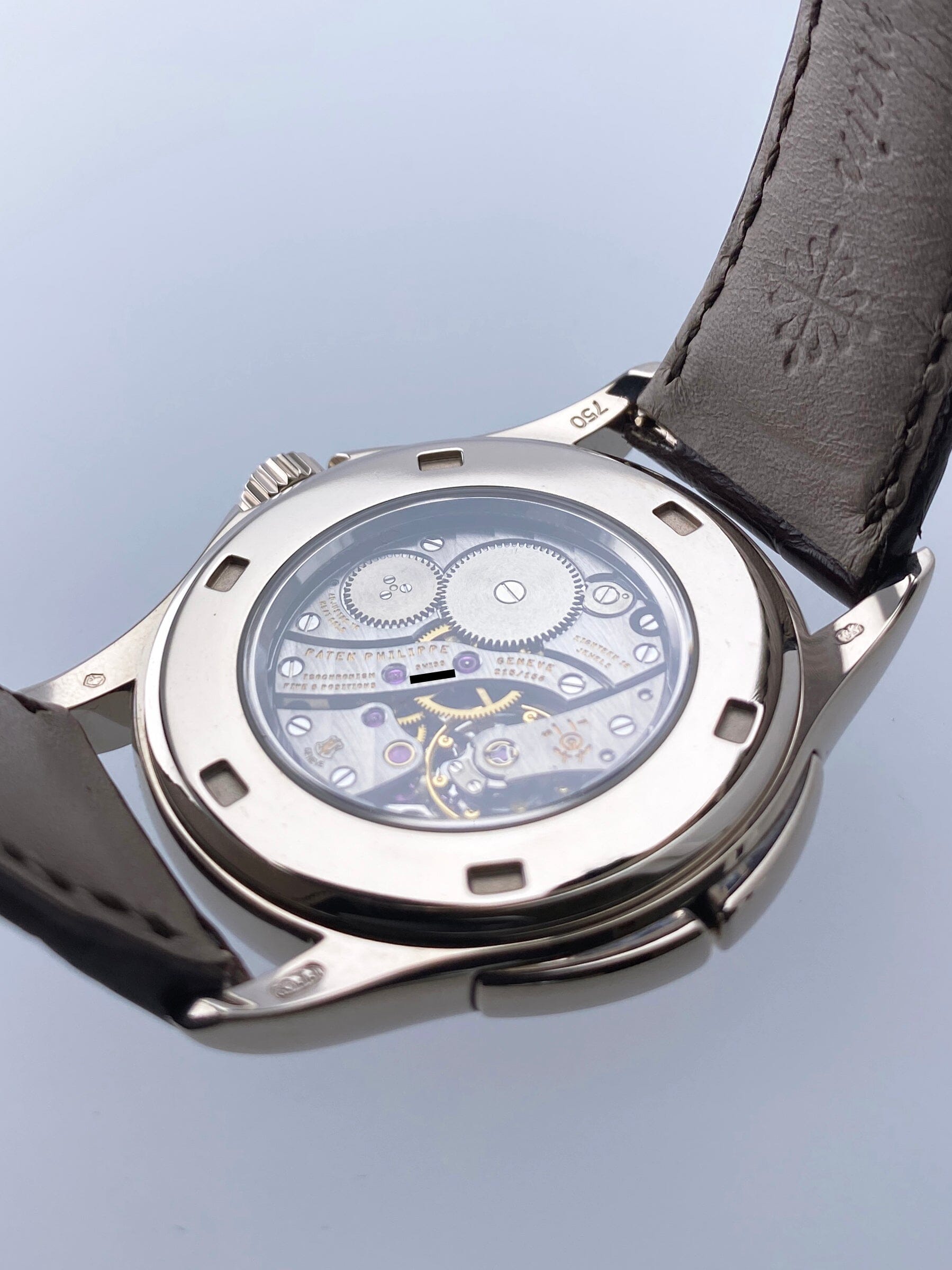 Patek Philippe Calatrava Travel Time 5134G 18K White Gold Mens Watch - Watches