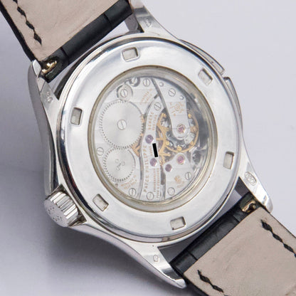 Patek Philippe Calatrava Travel Time 5134G 18K White Gold Mens Watch - Watches