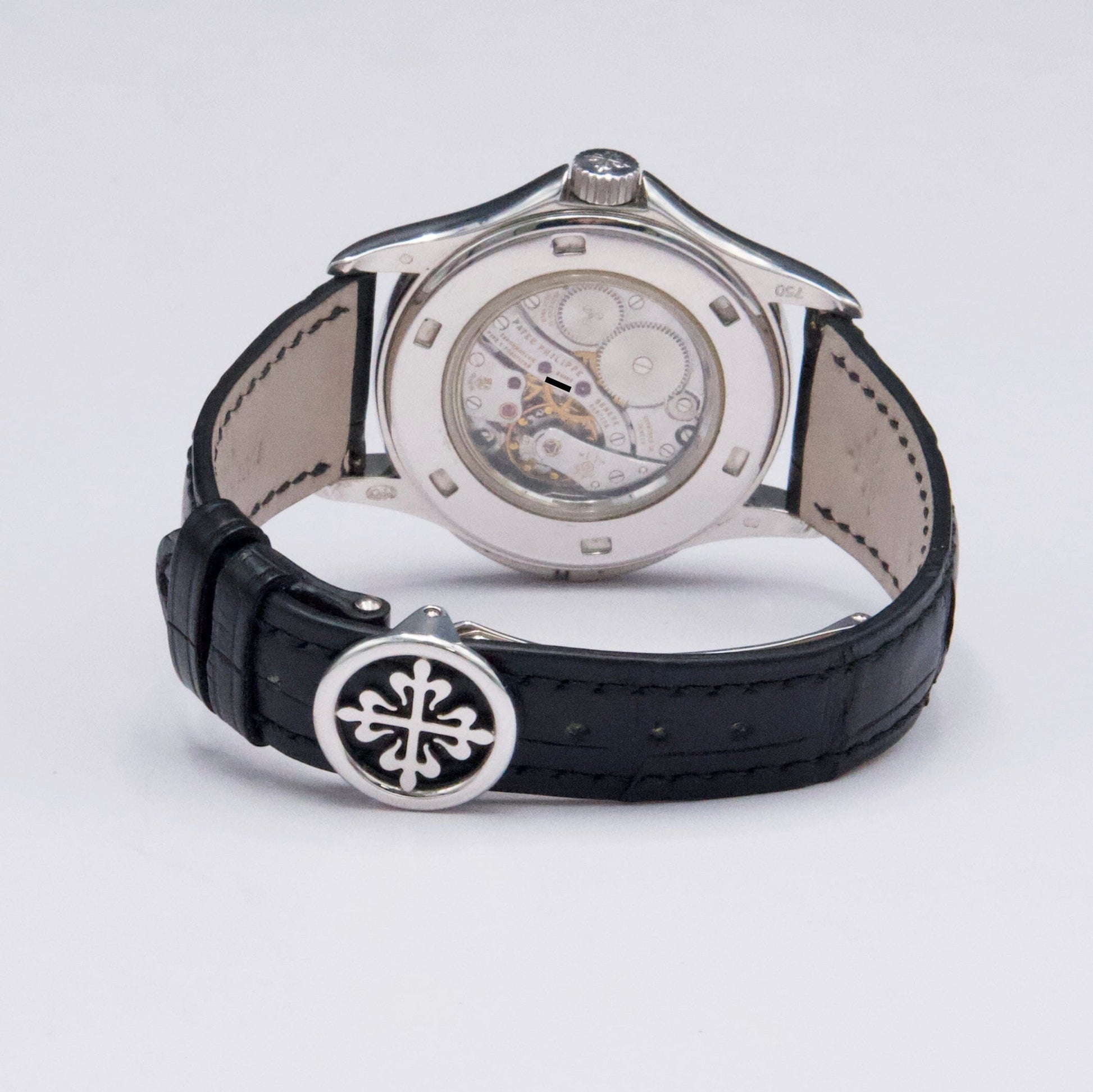 Patek Philippe Calatrava Travel Time 5134G 18K White Gold Mens Watch - Watches
