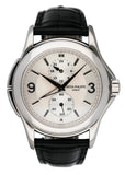Patek Philippe Calatrava Travel Time 5134G 18K White Gold Mens Watch - Watches