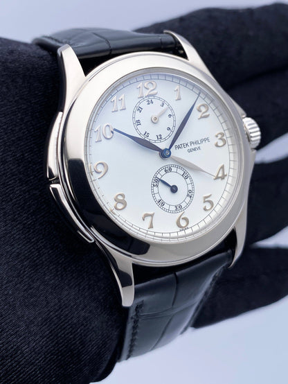 Patek Philippe Calatrava Travel Time 5134G Mens Watch Box Papers - Watches