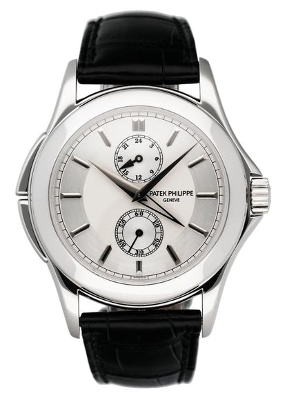 Patek Philippe Calatrava Travel Time 5134P Platinum Mens Watch - Virtual
