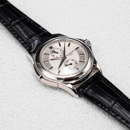 Patek Philippe Calatrava Travel Time 5134P Platinum Mens Watch - Virtual