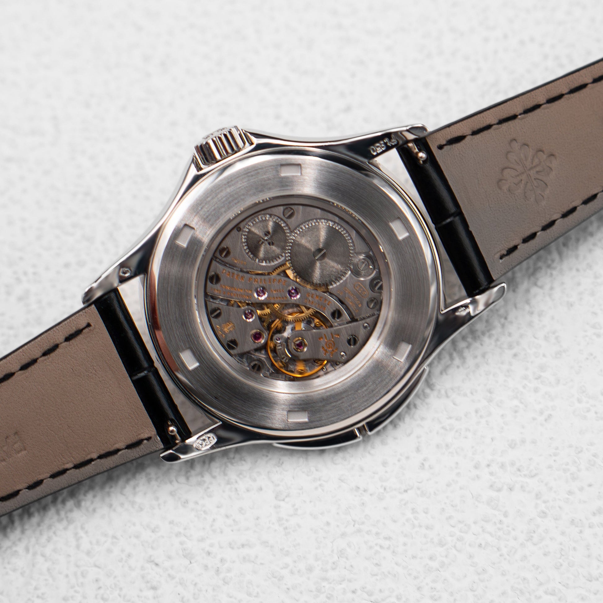 Patek Philippe Calatrava Travel Time 5134P Platinum Mens Watch - Virtual