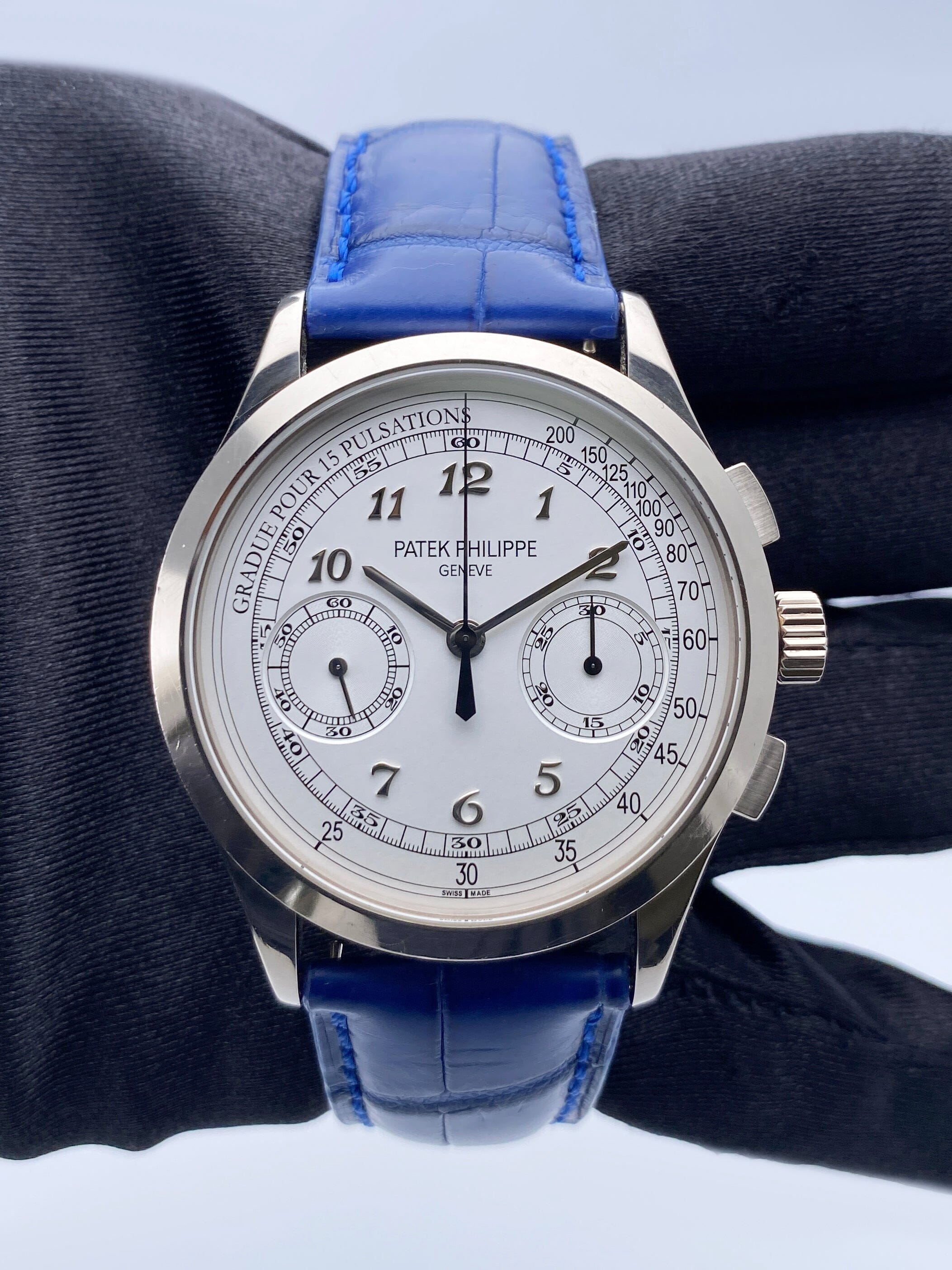 【非売品・未使用】Patek Philippe グローブ　Mサイズ Patek Philippe 5170G Chronograph 