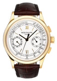Patek Philippe Chronograph 5170J Silver Dial Mens Watch Box Papers - Watches