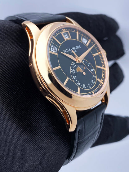 Patek Philippe Complications 5205R Black Dial Box Papers - Watches