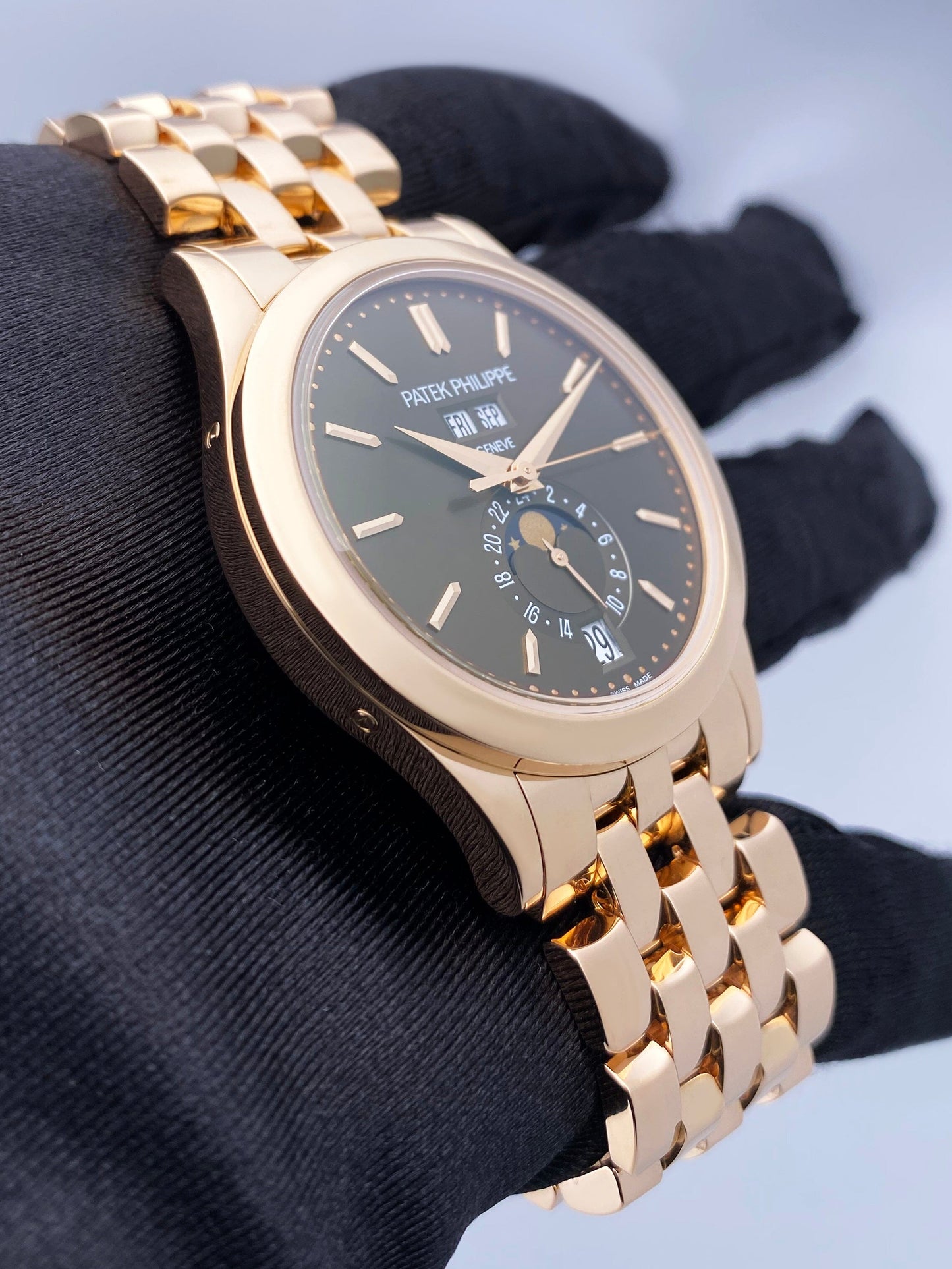 Patek Philippe Complications 5396/1R Brown Dial Mens Watch Box Papers - Watches