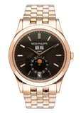 Patek Philippe Complications 5396/1R Brown Dial Mens Watch Box Papers - Watches
