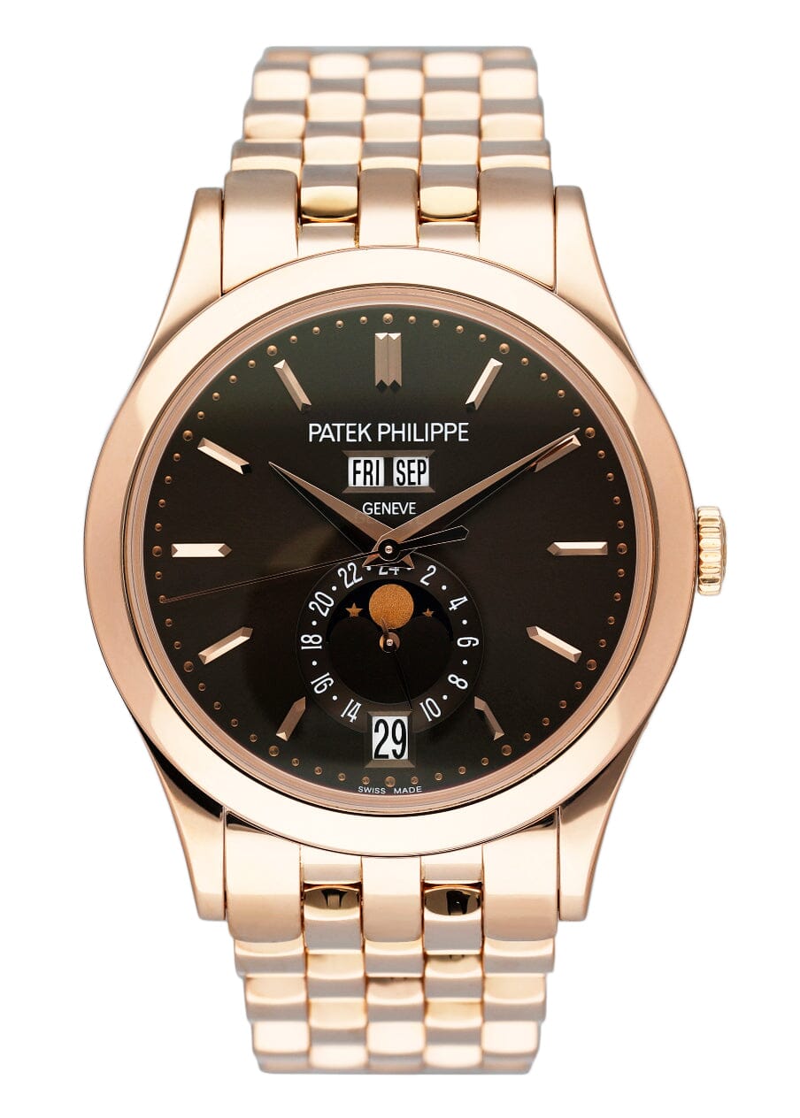 Patek Philippe Complications 5396/1R Brown Dial Mens Watch Box Papers - Watches