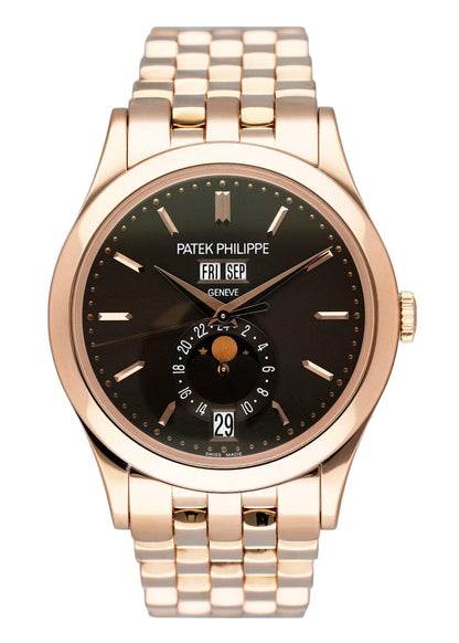 Patek Philippe Complications 5396/1R Brown Dial Mens Watch Box Papers - Watches