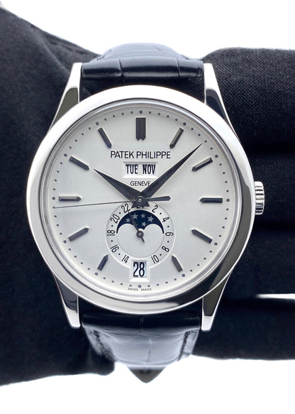 Patek Philippe Complications 5396G-011 Silver Dial Mens Watch Box Papers - Watches