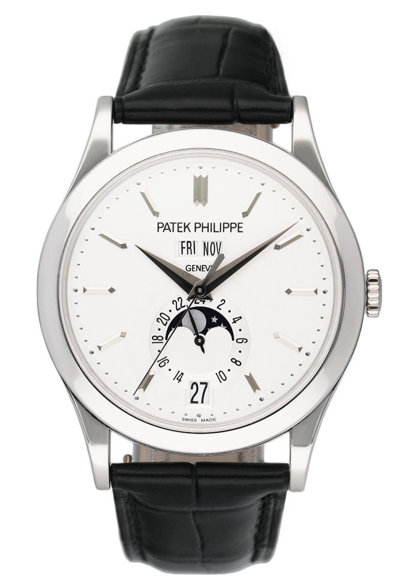 Patek Philippe Complications 5396G-011 Silver Dial Mens Watch Box Papers - Watches