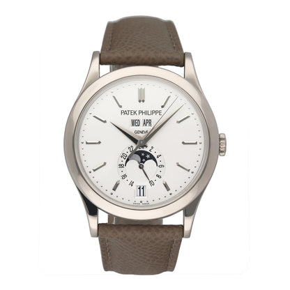 Patek Philippe Complications 5396G-011 Silver Dial Mens Watch Box Papers - Watches