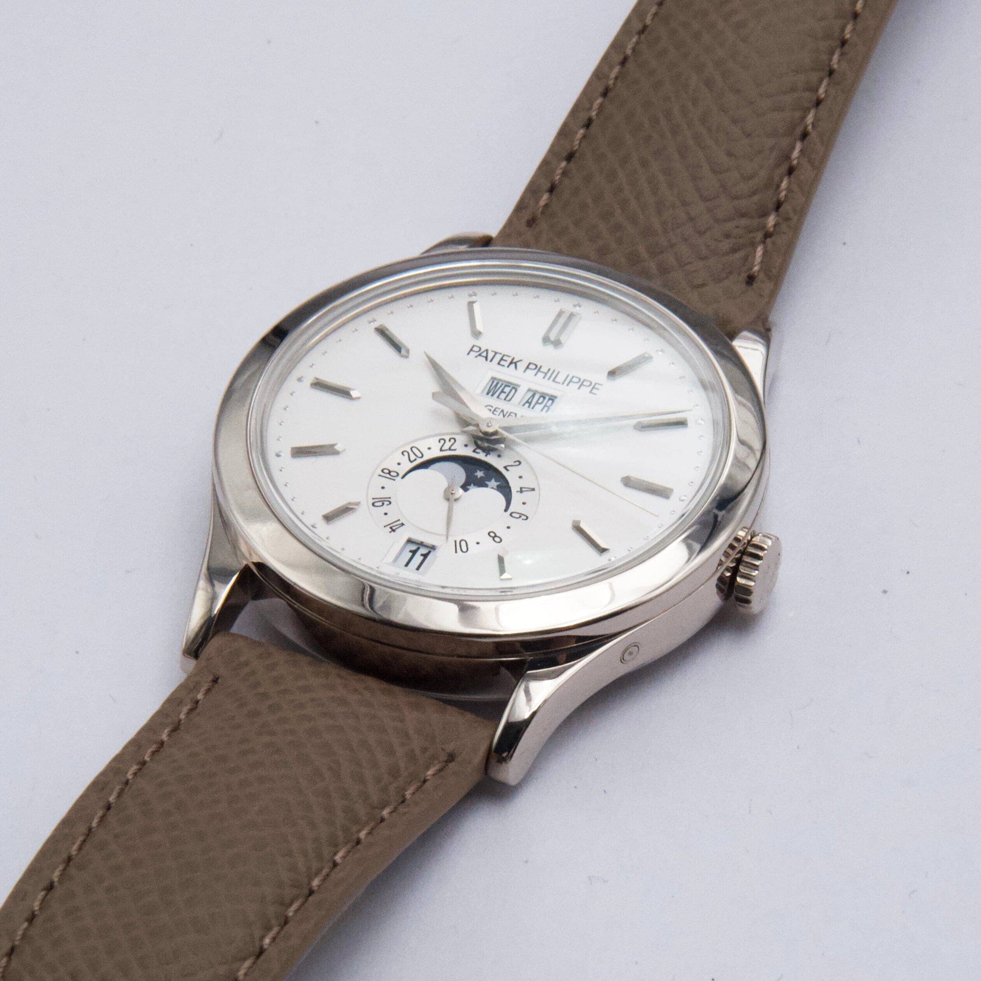 Patek Philippe Complications 5396G-011 Silver Dial Mens Watch Box Papers - Watches