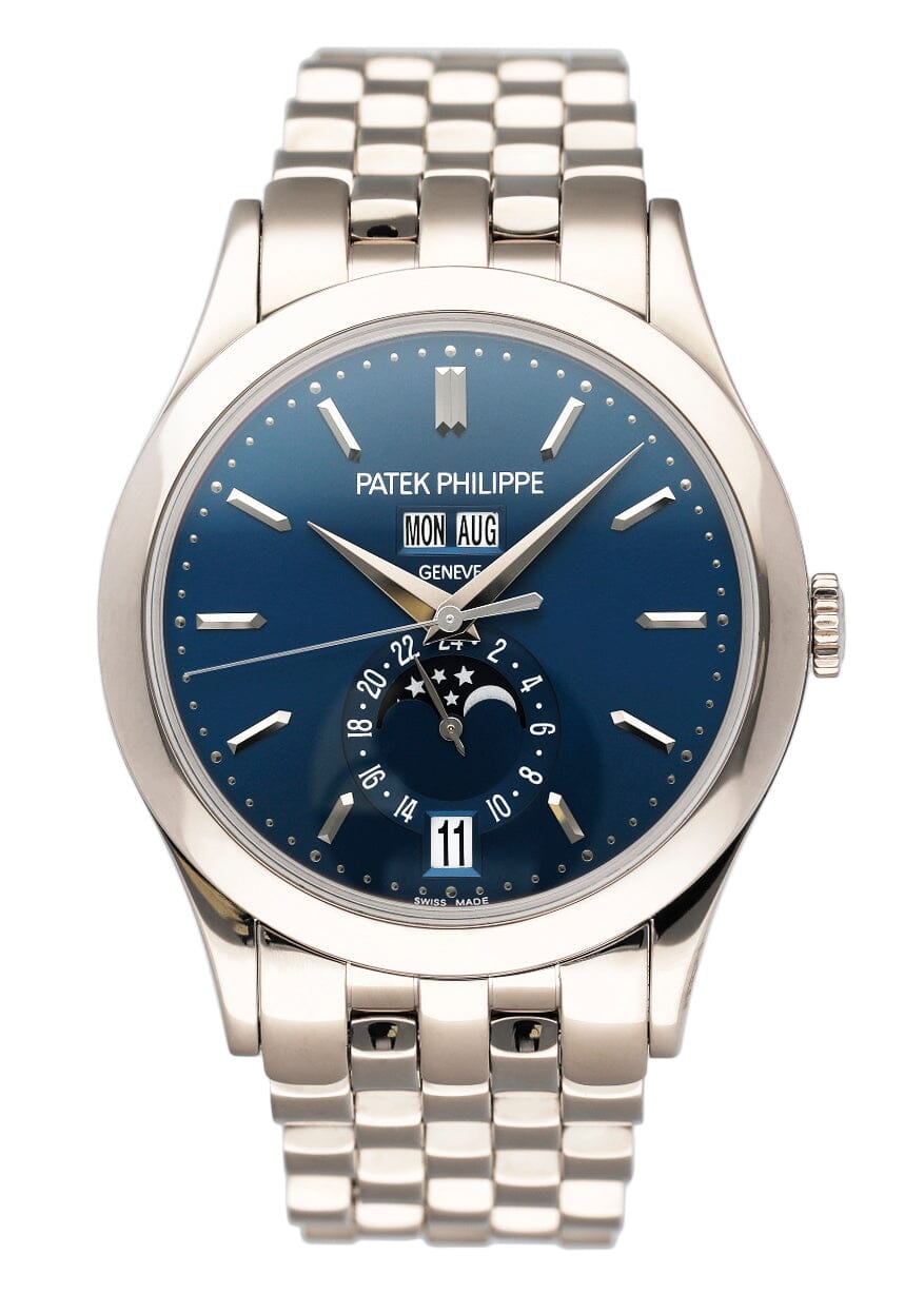 Patek Philippe Complications 5396G Annual Calendar Blue Dial Mens Watch - Watches