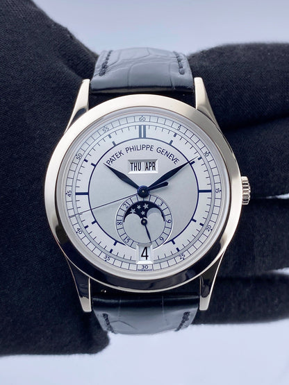 Patek Philippe Complications 5396G Annual Calendar Mens Watch Box Papers - Watches