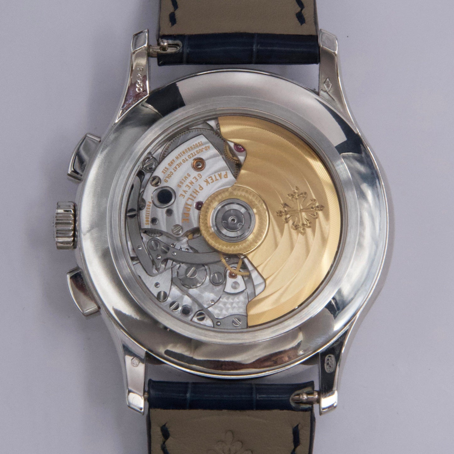 Patek Philippe Complications 5905P Blue Dial Mens Watch Box Papers - Watches