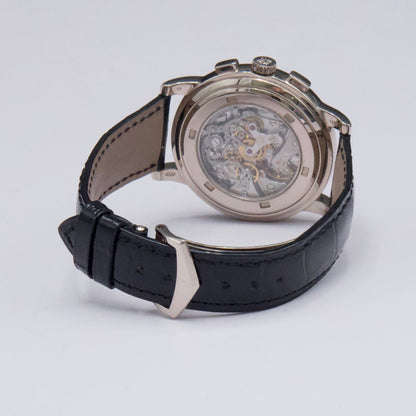 Patek Philippe Complications Chronograph 5070G Silver Dial Mens Watch Box Papers - Watches