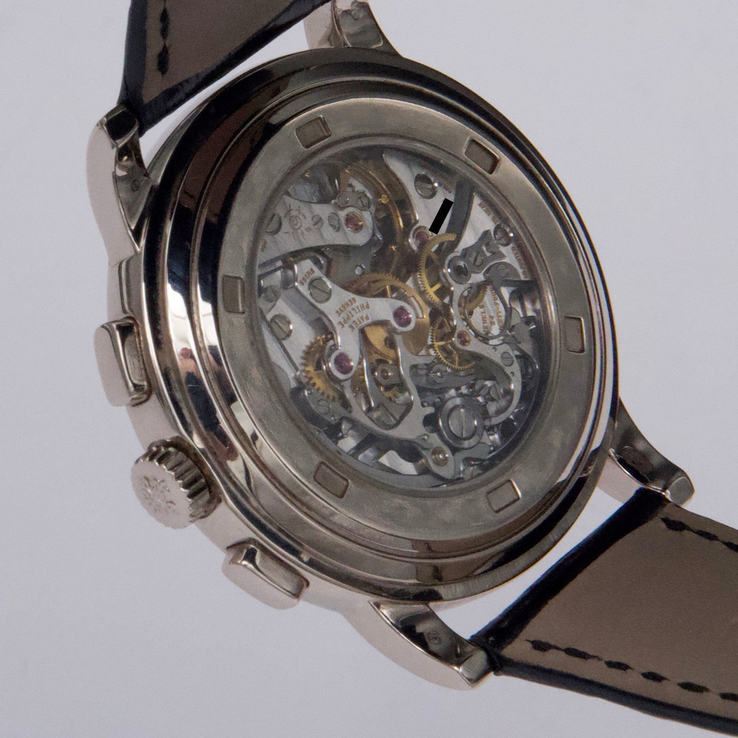 Patek Philippe Complications Chronograph 5070G Silver Dial Mens Watch Box Papers - Watches