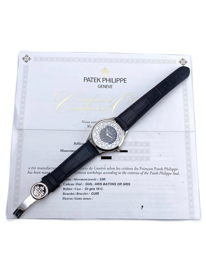 Patek Philippe Complications World Time 5230G Mens Watch Box Papers - Watches