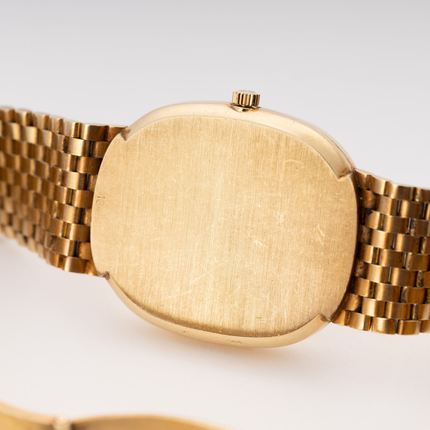 Patek Philippe Ellipse 3838/1 Cream Dial 18K Yellow Gold Mens Watch - Watches