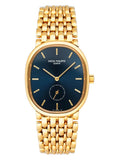Patek Philippe Ellipse 3978 Blue Dial 18K Yellow Gold Watch - Watches