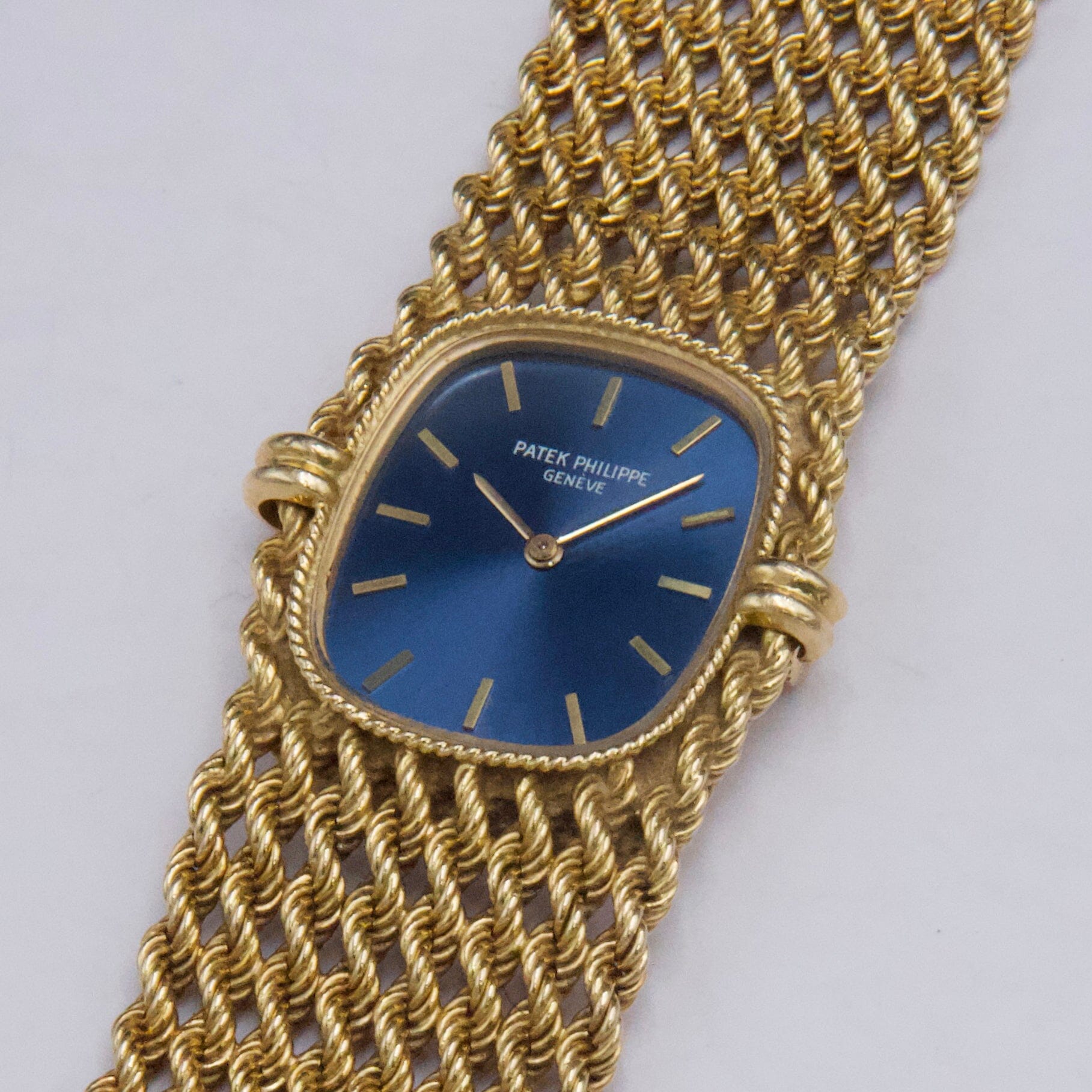 Patek Philippe Ellipse 4266 Blue Dial 18K Yellow Gold – Phigora