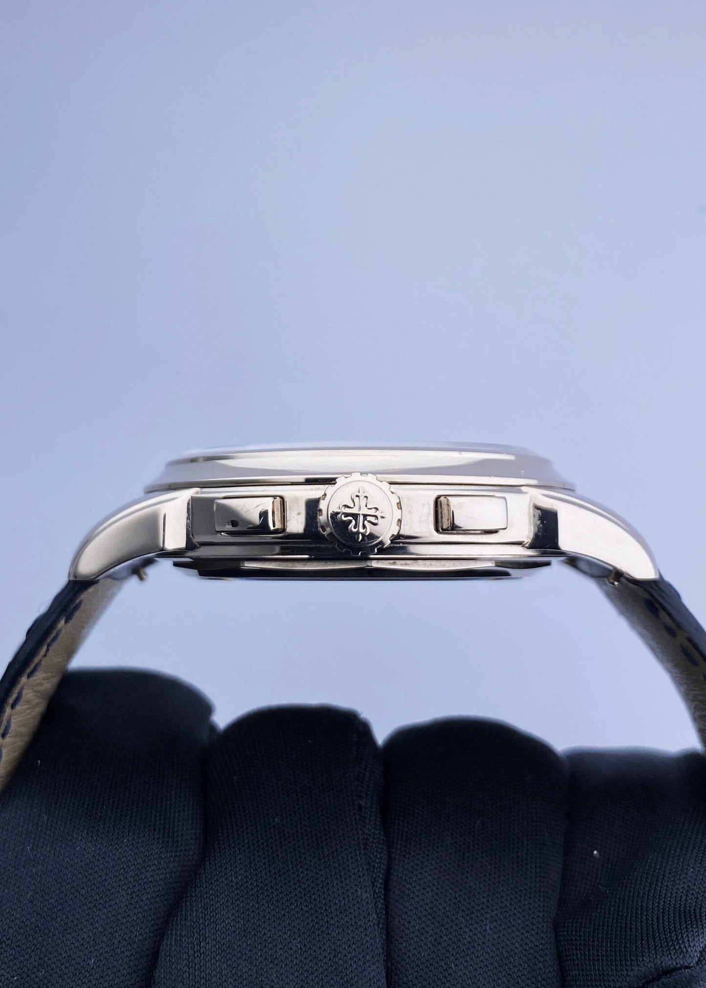 Patek Philippe Geneve 5270G Perpetual Calendar Mens Watch Box Papers - Virtual