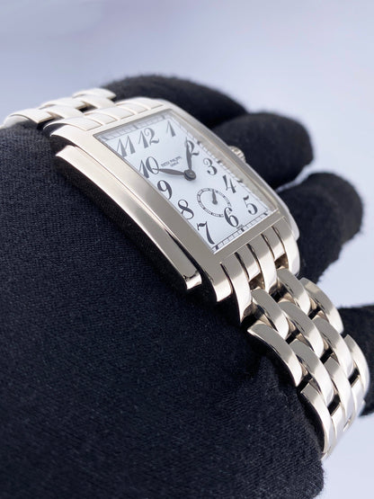 Patek Philippe Gondolo 5024/1G 18K White Gold Mens Watch Box Papers - Watches