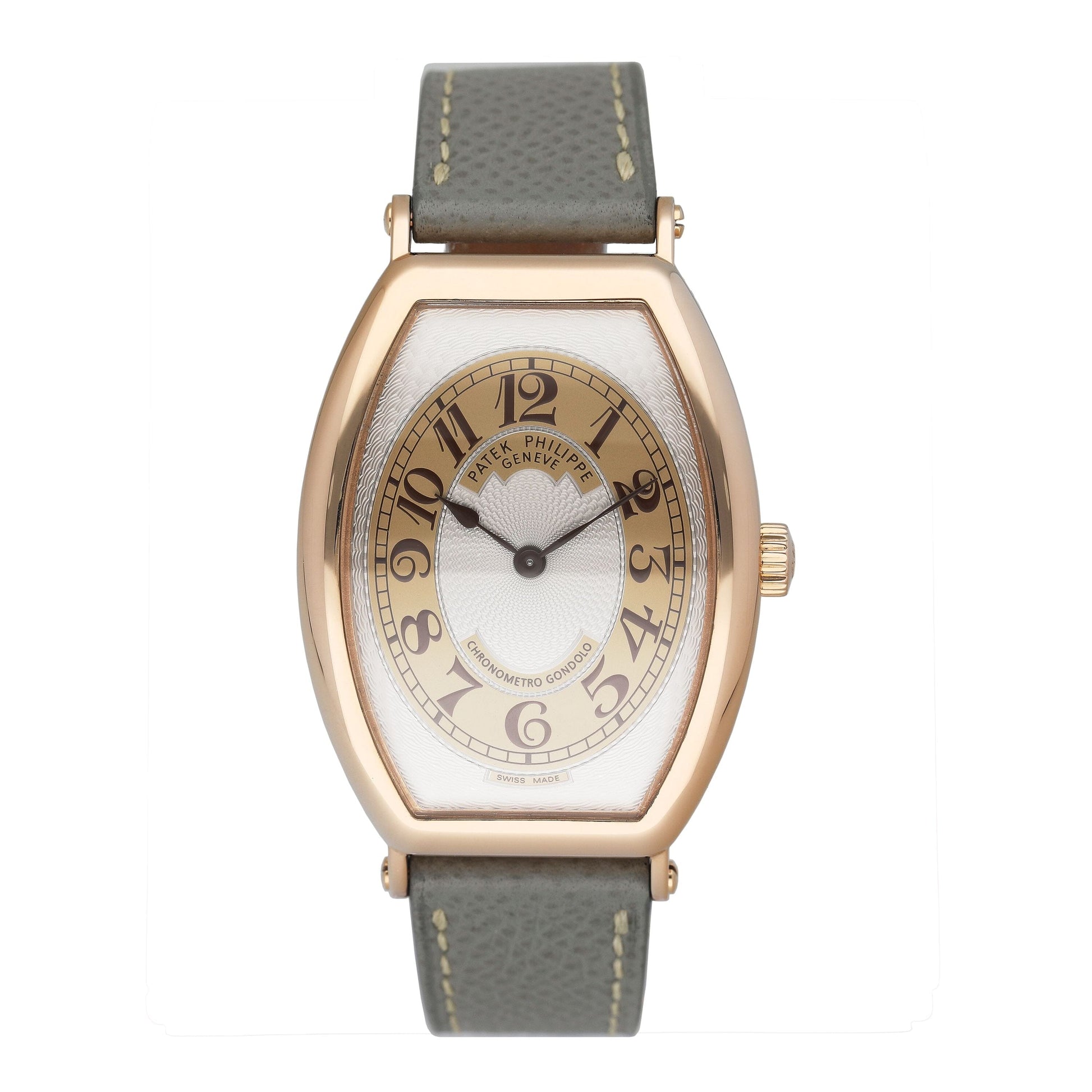 Patek Philippe Gondolo 5098R 18K Rose Gold Mens Watch - Watches