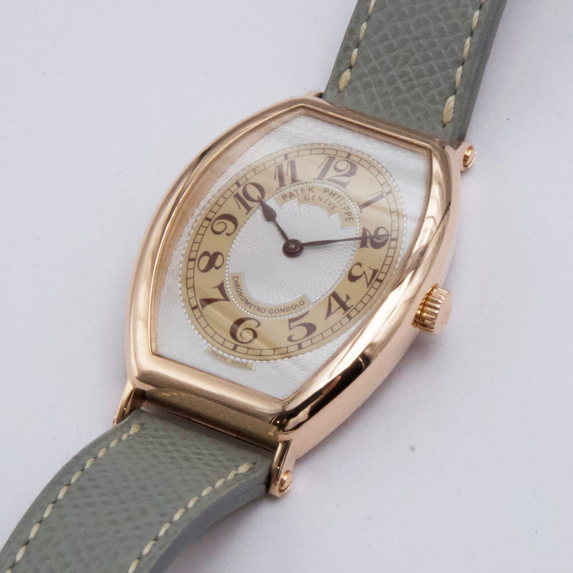 Patek Philippe Gondolo 5098R 18K Rose Gold Mens Watch - Watches