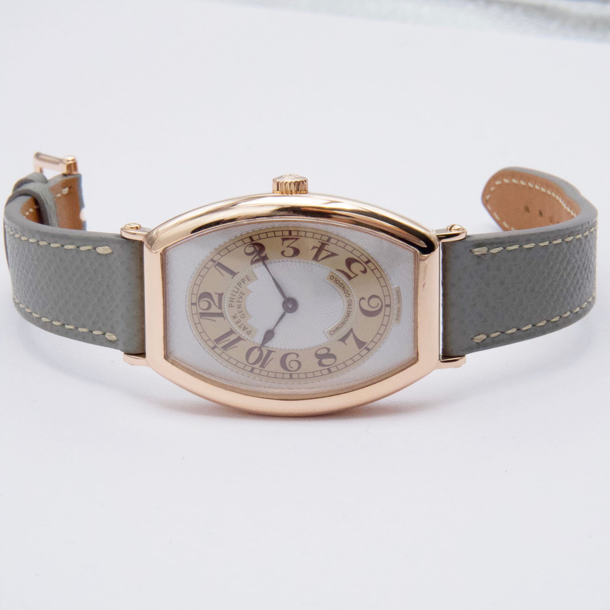 Patek Philippe Gondolo 5098R 18K Rose Gold Mens Watch - Watches