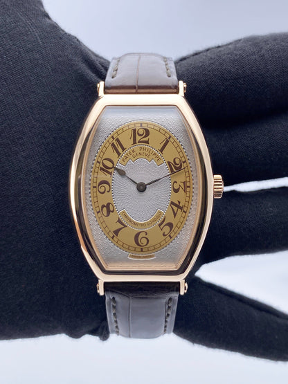 Patek Philippe Gondolo 5098R 18K Rose Gold Mens Watch - Watches