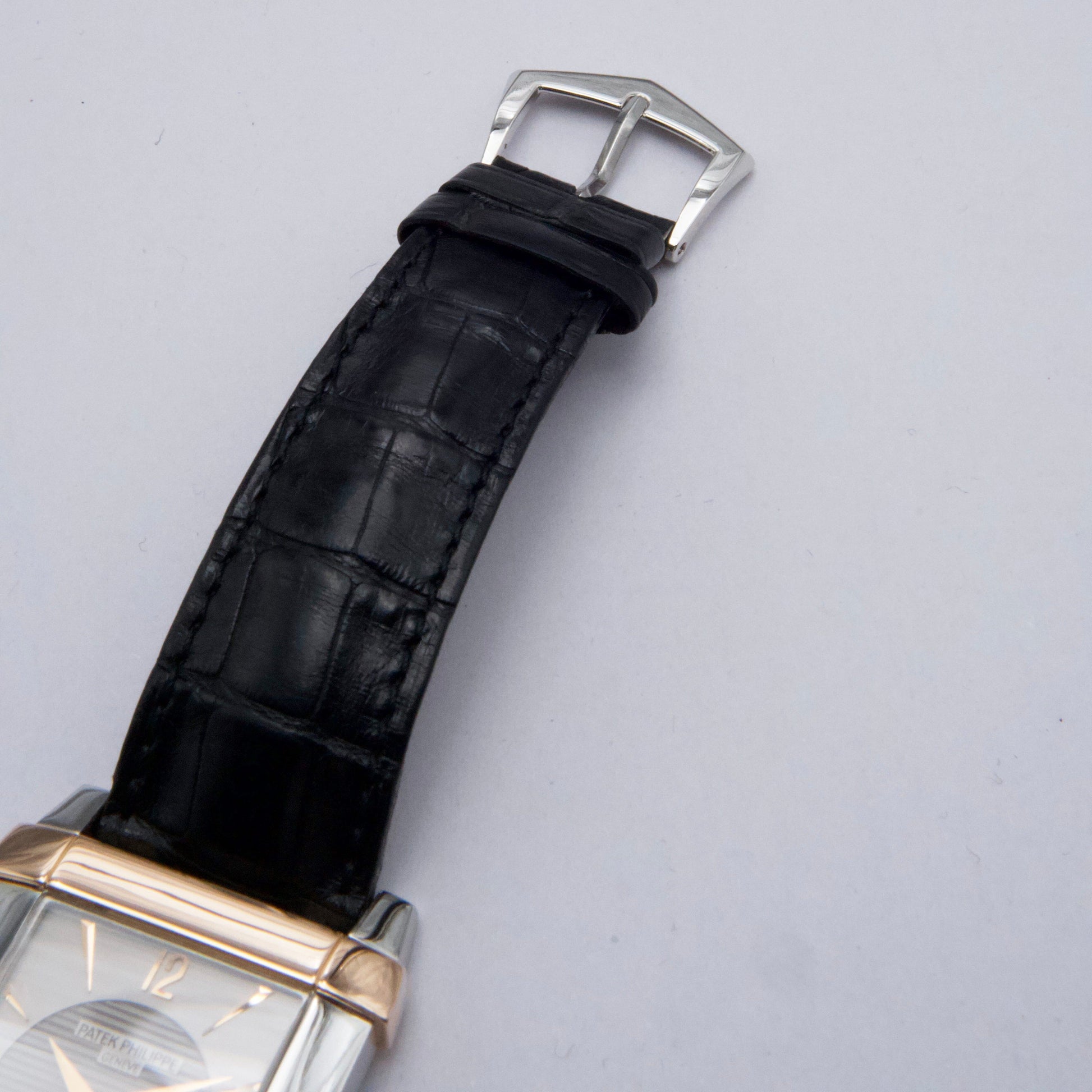 Patek Philippe Gondolo 5111PR Silver Dial Platinum Rose Gold Mens Watch - Watches