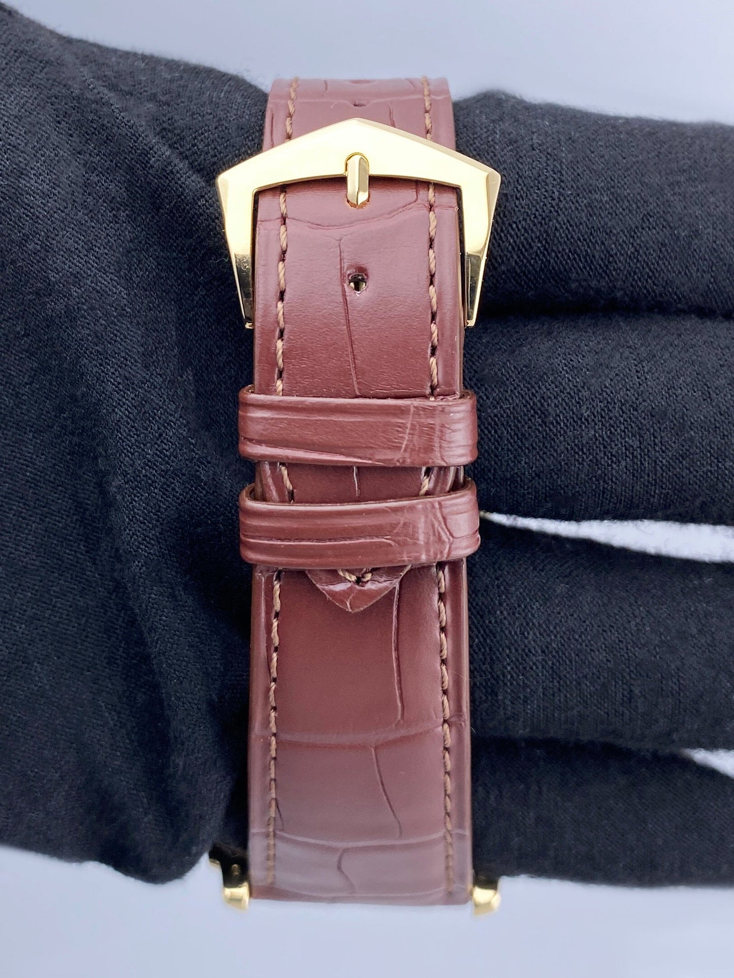 Patek Philippe Gondolo 5124J 18K Yellow Gold Mens Watch With Archives - Watches