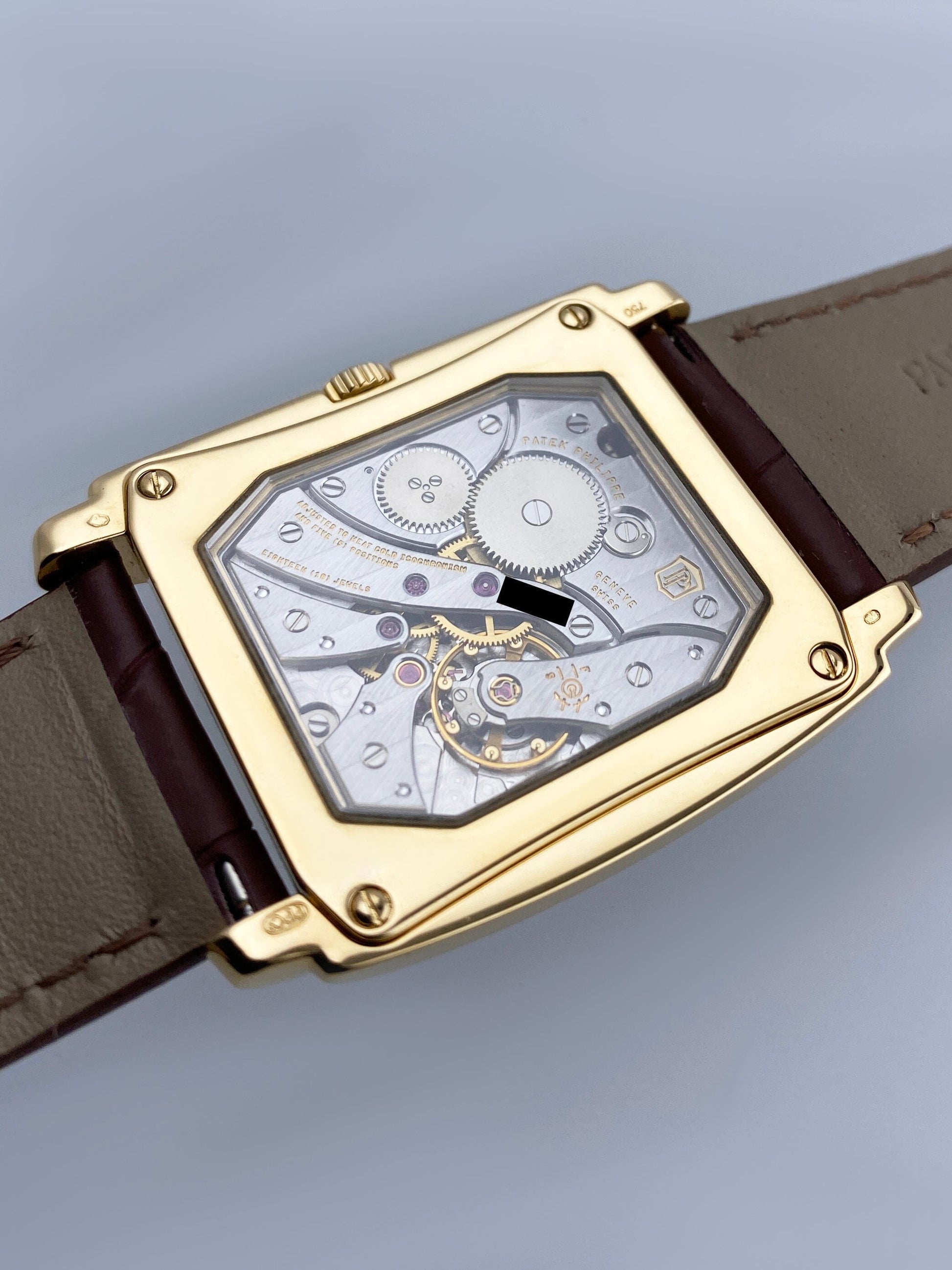 Patek Philippe Gondolo 5124J 18K Yellow Gold Mens Watch With Archives - Watches