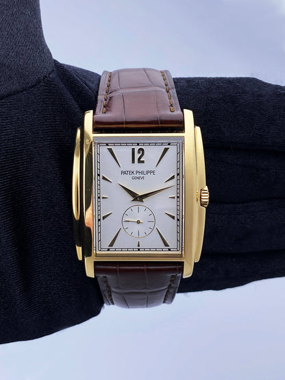 Patek Philippe Gondolo 5124J 18K Yellow Gold Mens Watch With Papers - Wristwatch