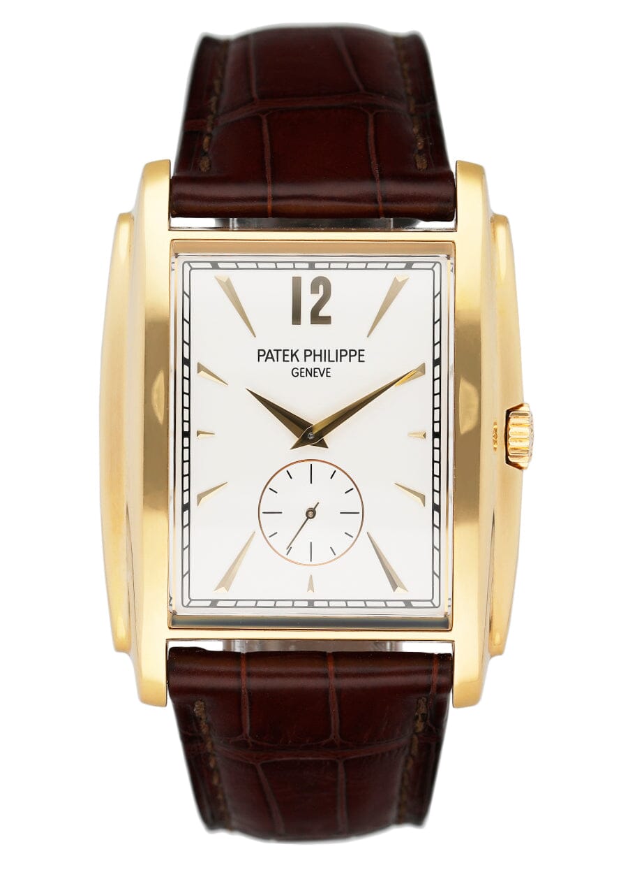 Patek Philippe Gondolo 5124J 18K Yellow Gold Mens Watch With Papers - Wristwatch