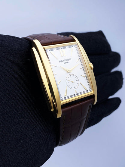 Patek Philippe Gondolo 5124J 18K Yellow Gold Mens Watch With Papers - Wristwatch