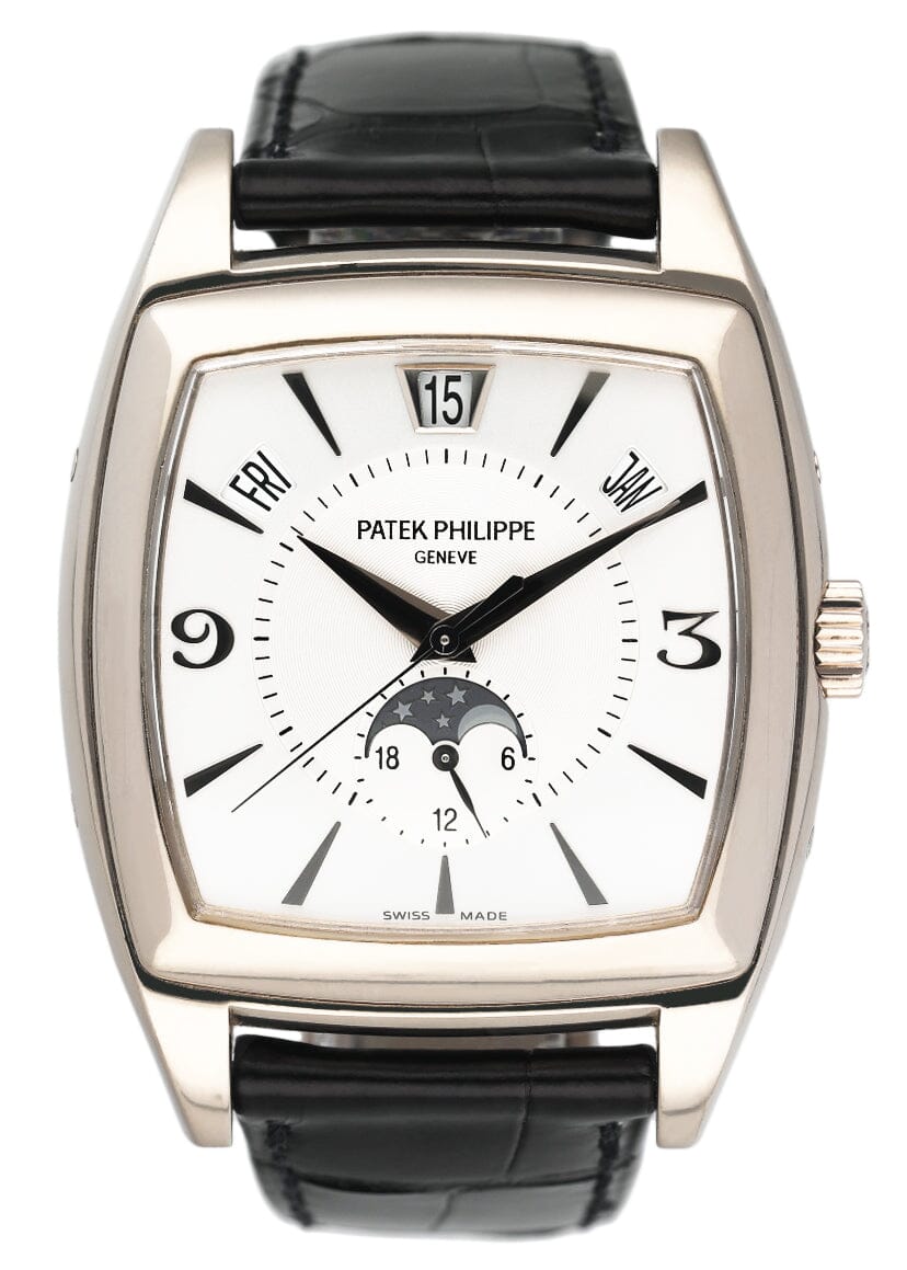 Patek Philippe Gondolo Calendario 5135G Silver Dial Mens Watch - Watches