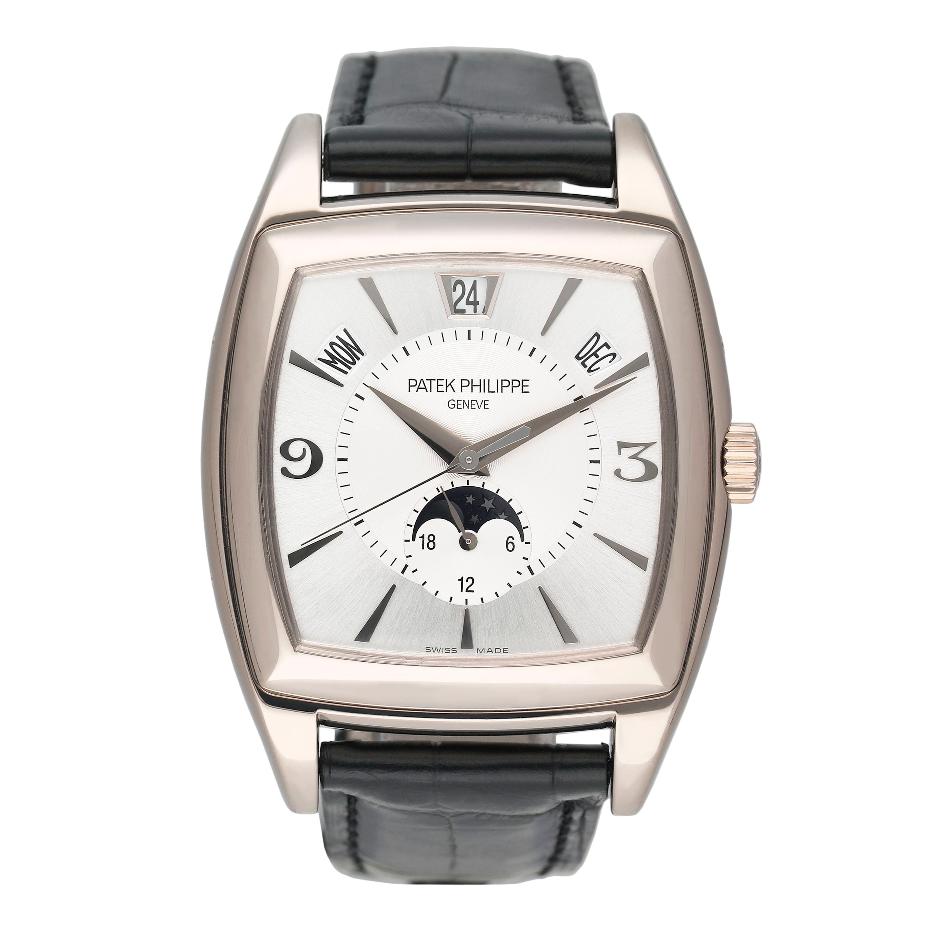 Patek Philippe Gondolo Calendario 5135G Silver Dial Mens Watch – Phigora