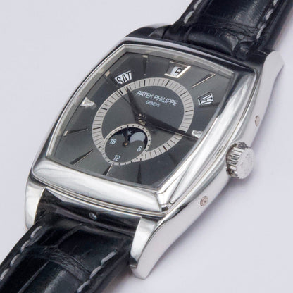 Patek Philippe Gondolo Calendario 5135P Gray Dial Mens Watch - Watches