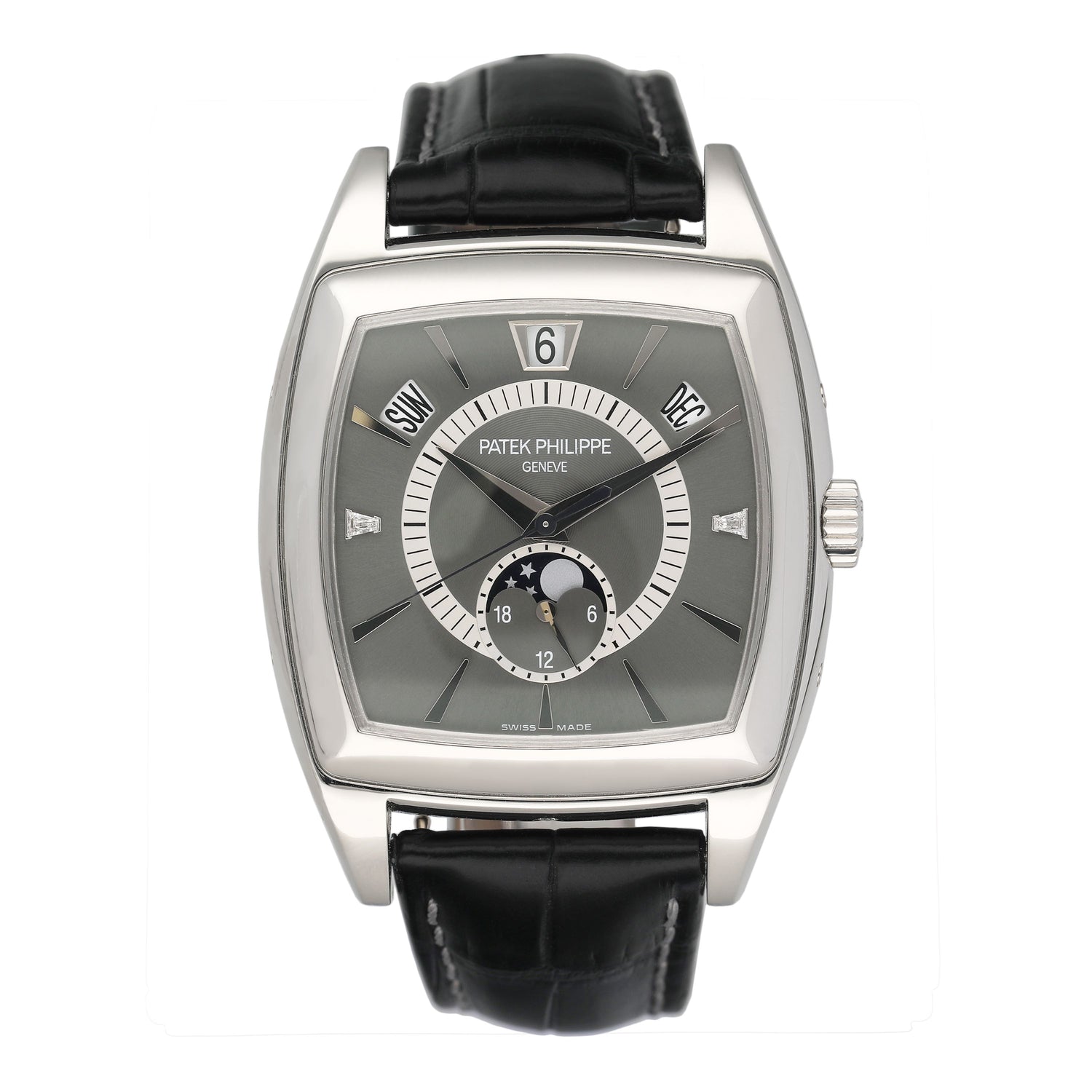 Patek Philippe Gondolo Calendario 5135P Gray Dial Mens Watch - Watches